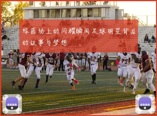 绿茵场上的闪耀瞬间足球明星背后的故事与梦想